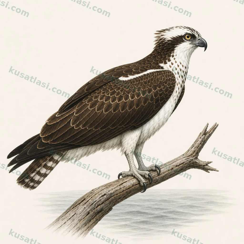 Dişi Balık Kartalı levhası