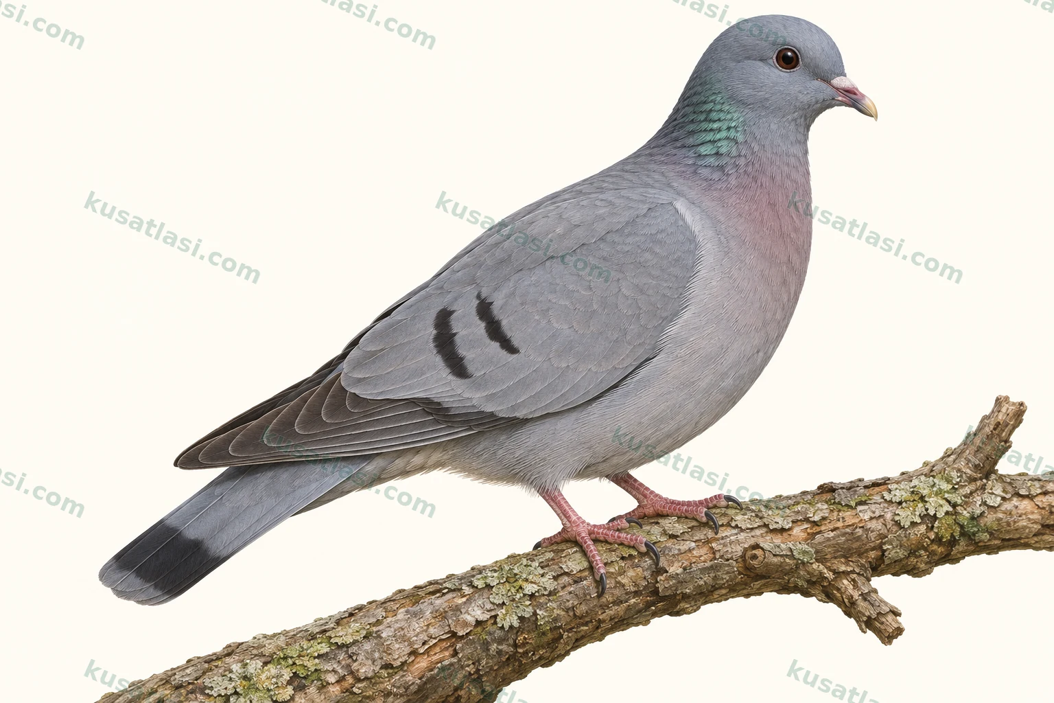 Dişi Gökçe Güvercin levhası