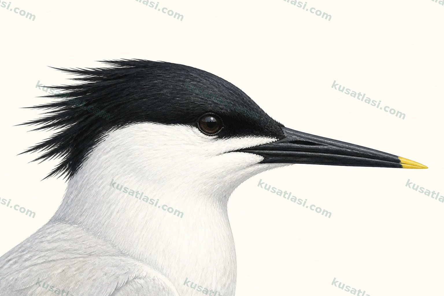 Kara Gagalı Sumru — Kafa morfolojisi