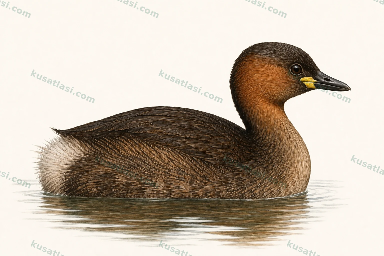 Küçük Batağan — Dişi yetişkin